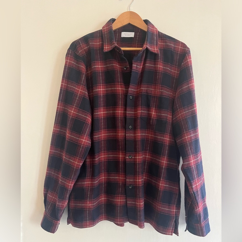 John Elliott Straight Hem Button Up